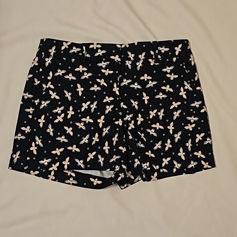 Loft Bee Print Shorts size 0